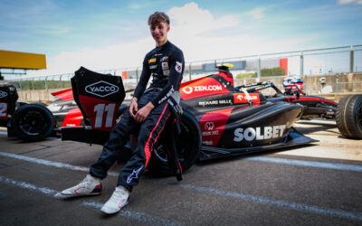 Maciej Gładysz w FIA F3 na jednym z ulubionych torów