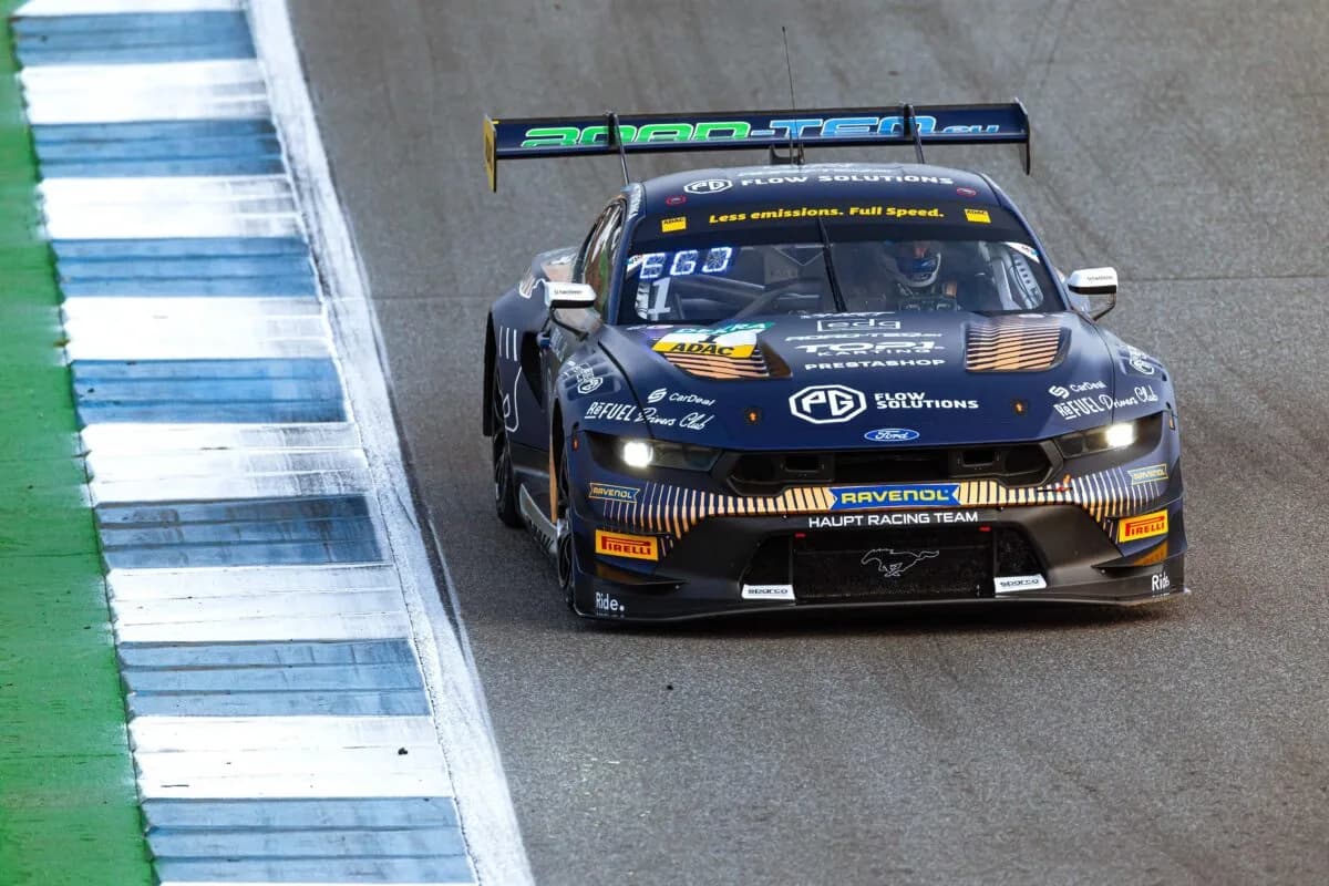Fabian Dybionka o włos od kolejnego podium w finale ADAC GT Masters